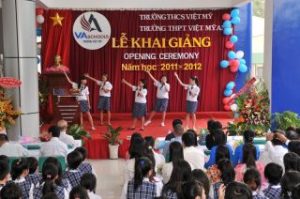 Trường Việt Mỹ khai giảng năm học mới 2011- 2012